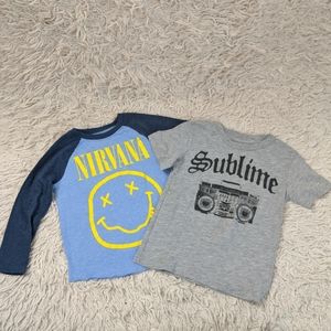 Boys 3T Nirvana / Sublime Shirt